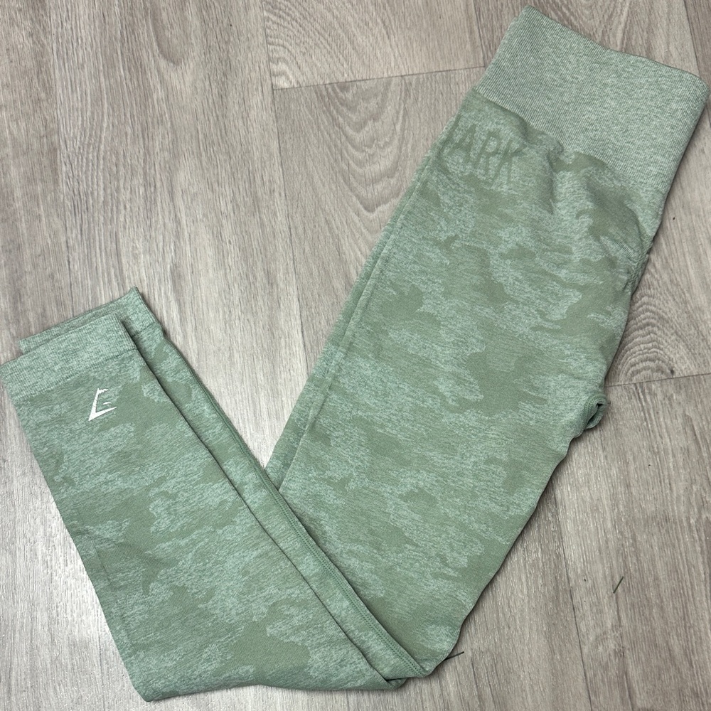 Green Camo Legging’s Gymshark